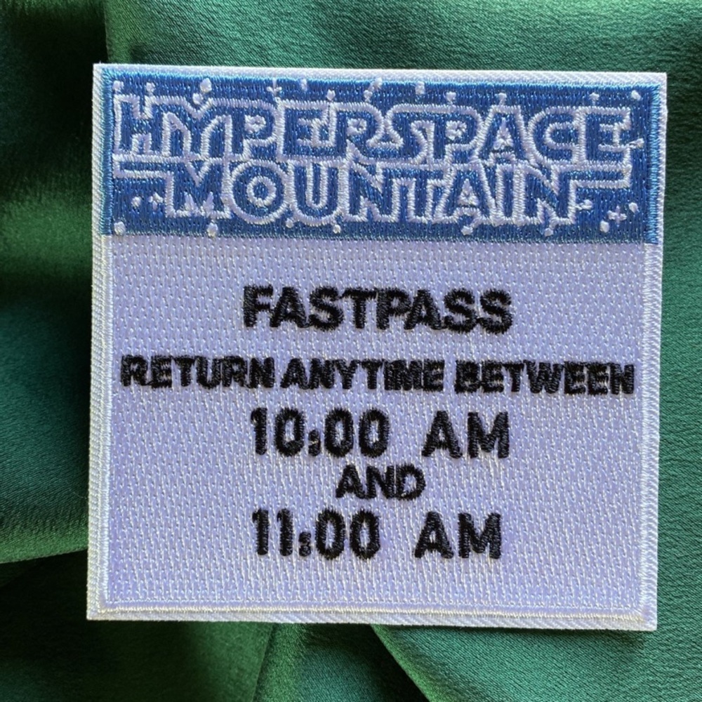 Disney Patch - Space Mountain Patch - Disneyland Patch - Magic Kingdom